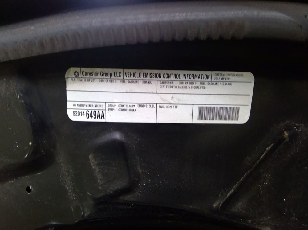 GRAND CHEROKEE 2012 Transmission Shift 942117