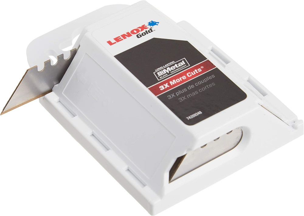 Gold Utility Knife Blade 100 Pack