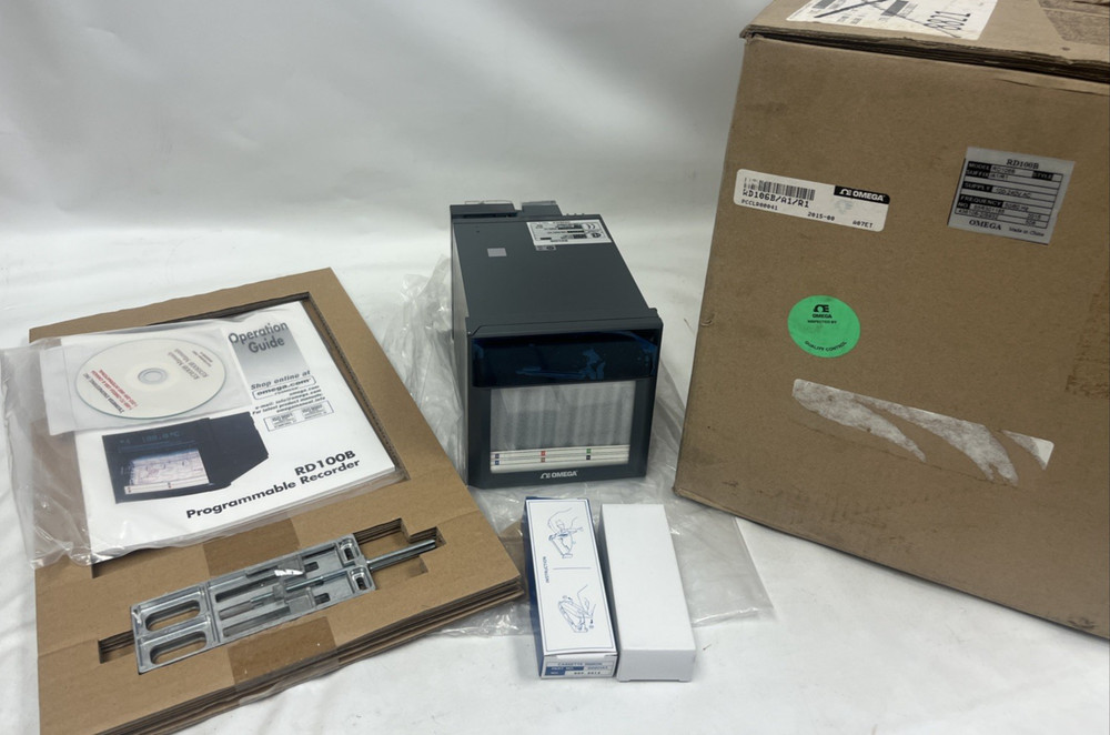 Omega RD100B Programmable Chart Recorder with Digital Display RD106B/A1/R1 *NEW*