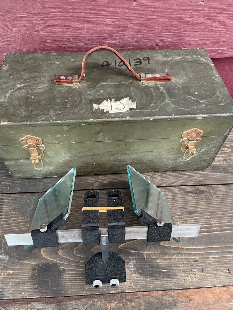 Vintage Mirror Stereoscope with case Surveying