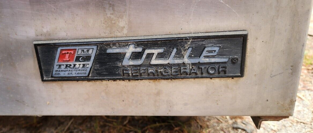 TRUE COMMERCIAL 2 DOOR SIDE BY SIDE REFRIGERATOR