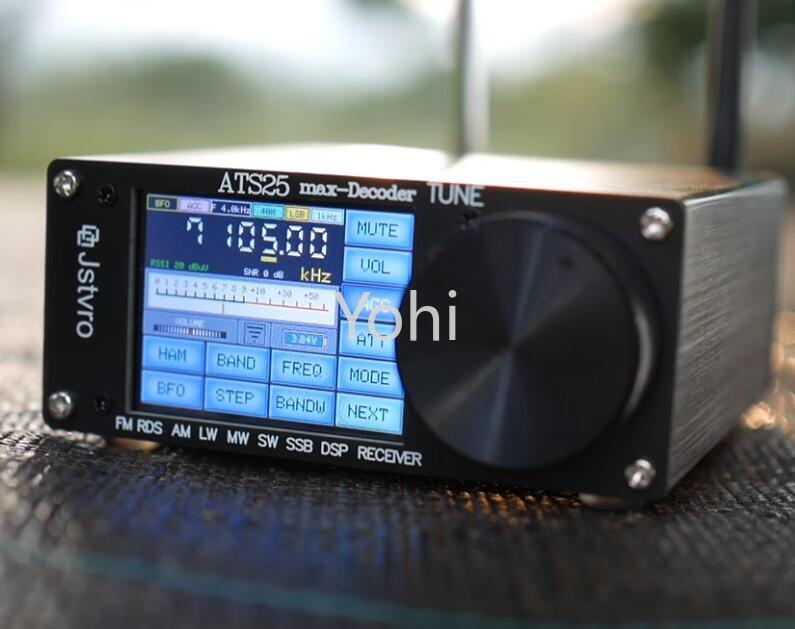 ATS25 Max Decoder Si4732 Full Band Radio Receiver Support CW RTTY FT4 FT8 LSB SW