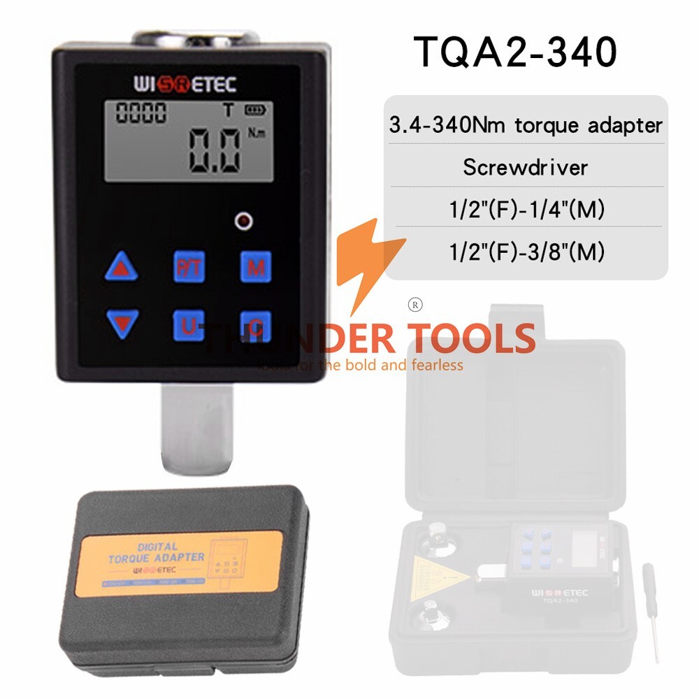 Digital Torque Meter Digital Backlight Display Two-ways Measurement TQA2-340