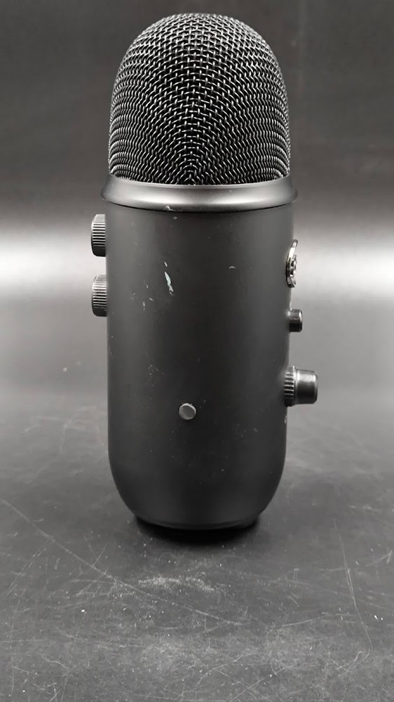 Blue Yeti Microphone Used Working Black