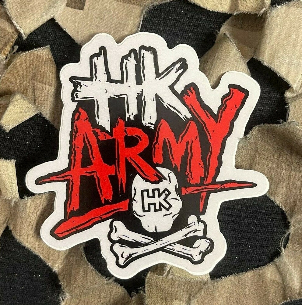 NEW HK Army Skull Sticker Pack