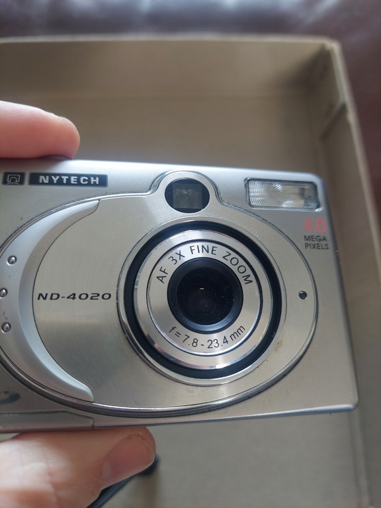 Nytech ND-4020 4.0MP Compact Digital Camera Silver Tested