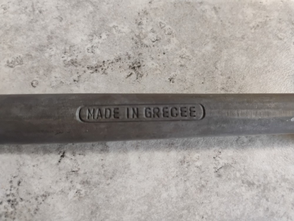 Rare Vintage Misprint Greece Double Sided Meat Tenderizer  "Grecee"