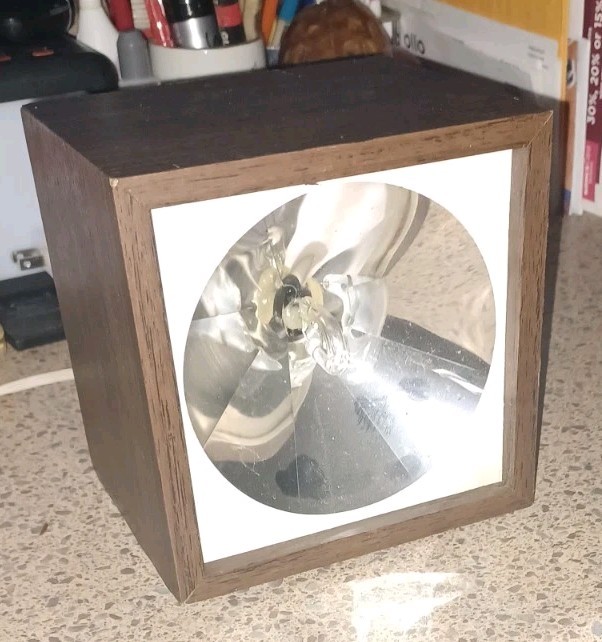 Vintage WORKING Xenon Strobe Light Variable Speed Rate Psychedelic Disco #1005