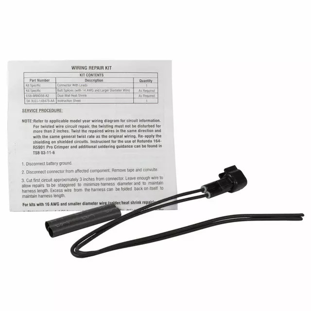 Genuine Ford Wire Assembly 3U2Z14S411DCAB