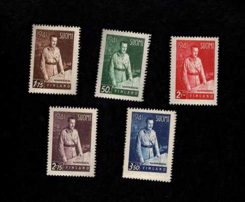 Finland, 1941 set, MLH