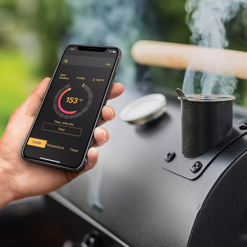 SMARTGEAR Smart Grilling, Barbecue Cooking Bluetooth wireless Grill Thermometer