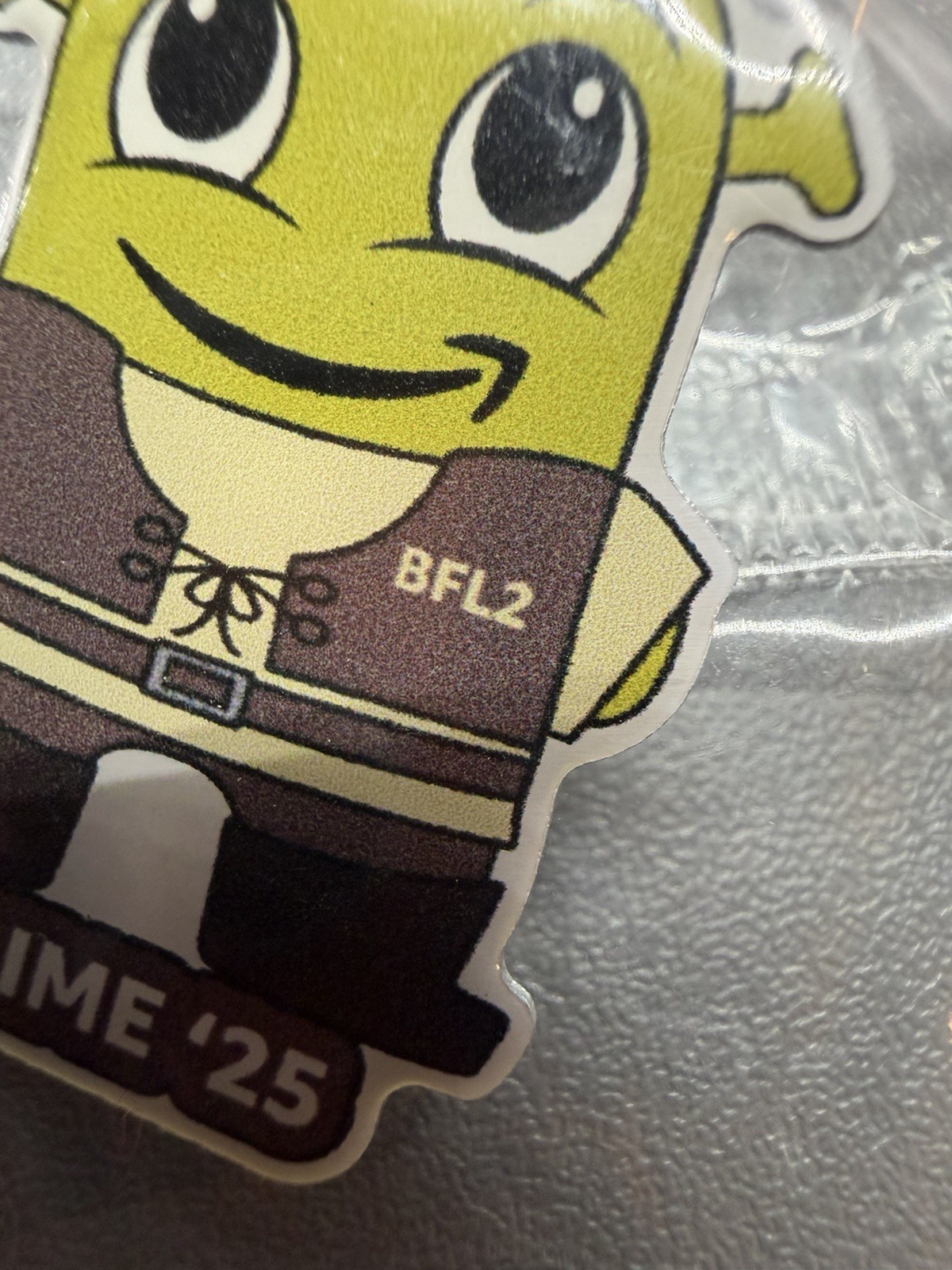 Amazon Peccy Pin BFL2 Exclusive Prime 2025 Shrek Employee Swag Hard Worker