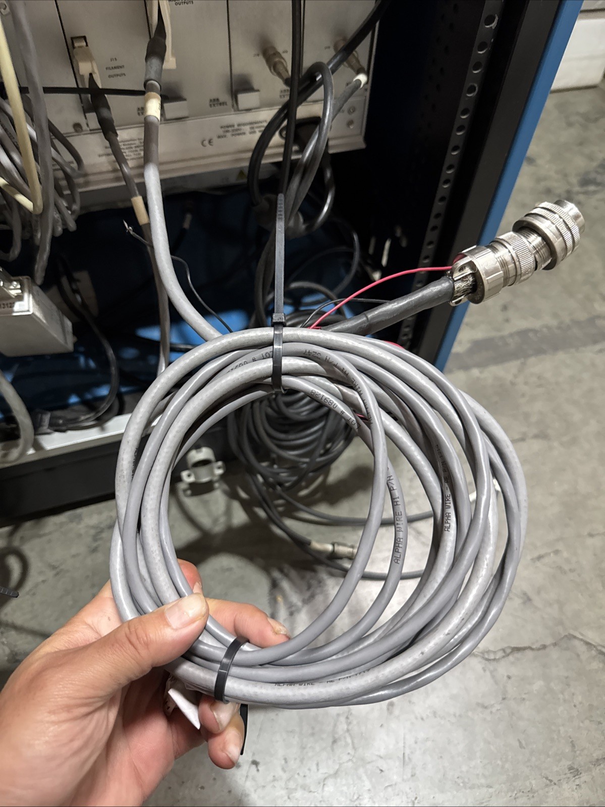 150QC Mass Spectrometer Quadrupole Controller 1.2Mhz 300Watts Merlin QMS