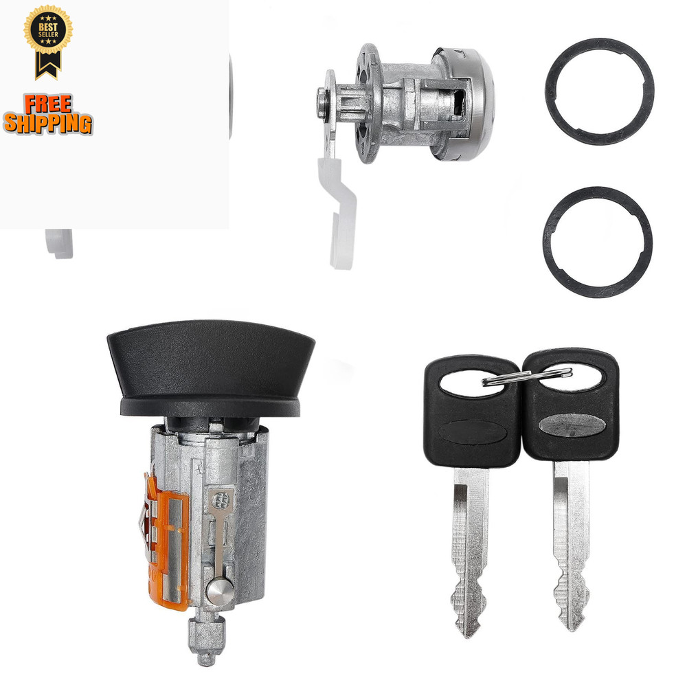 Door Lock Cylinders & Ignition Switch with Keys | 97-07 &