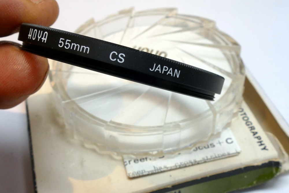 HOYA 55mm Lens Filter CS Cross Screen Four star
