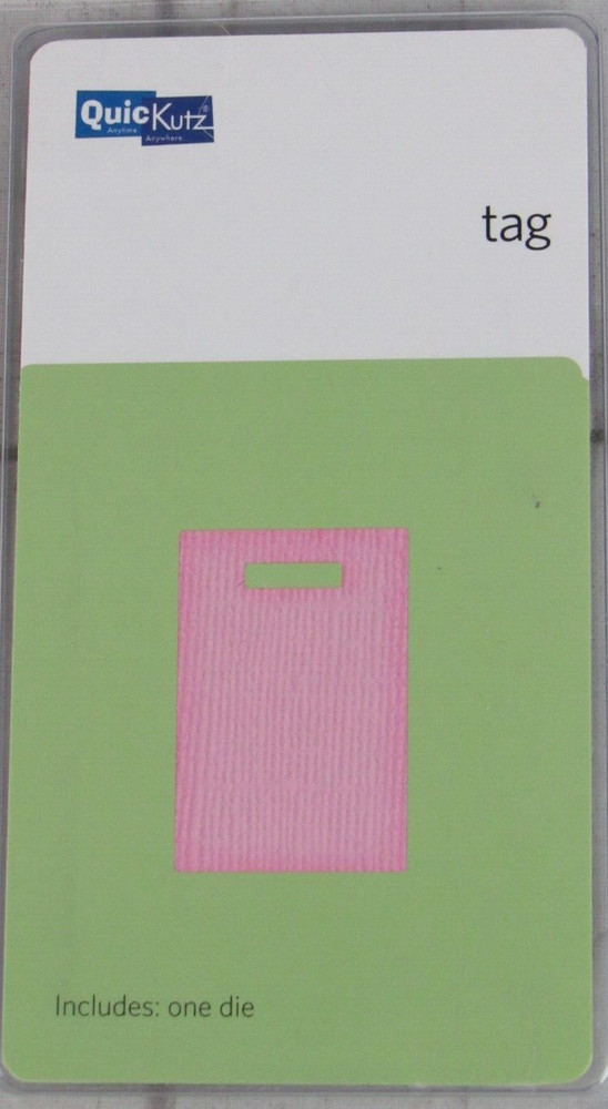QuicKutz Tag 2x2, 1 Cutting Die Set RS-0620