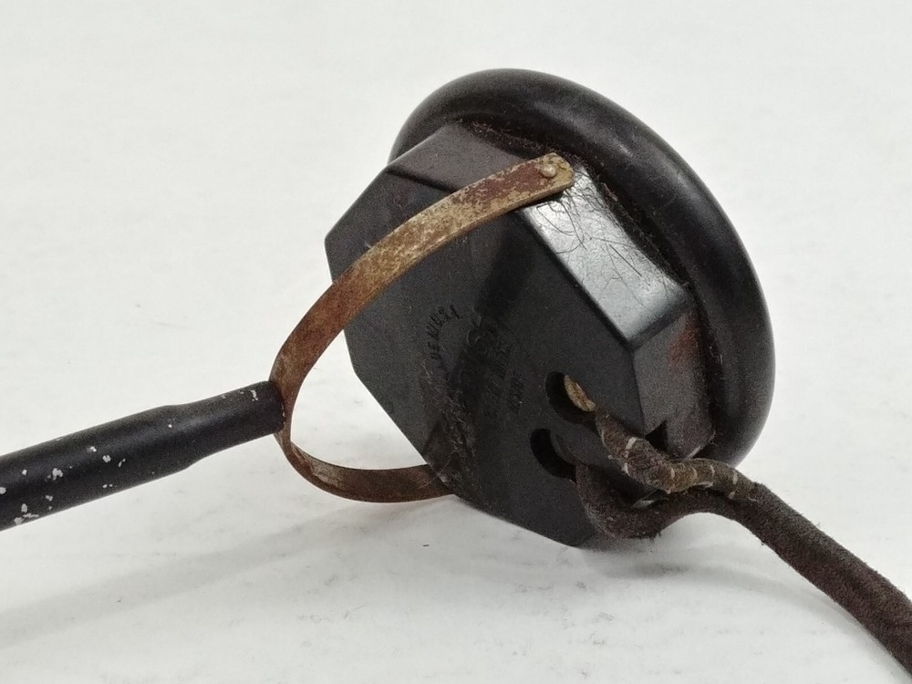 Vintage Brush Telescoping Microphone UNTESTED Electronics Development Black Rod