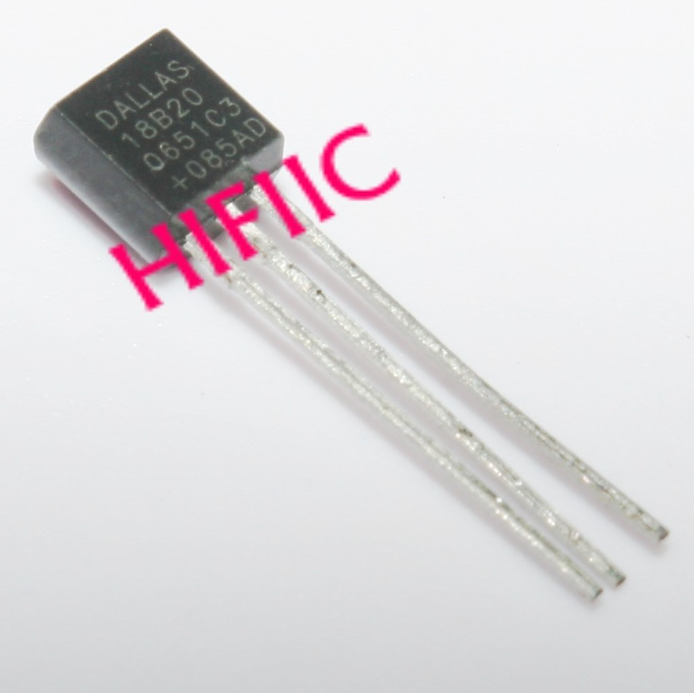 5PCS DALLAS DS18B20 Thermometer Temperature Sensor IC
