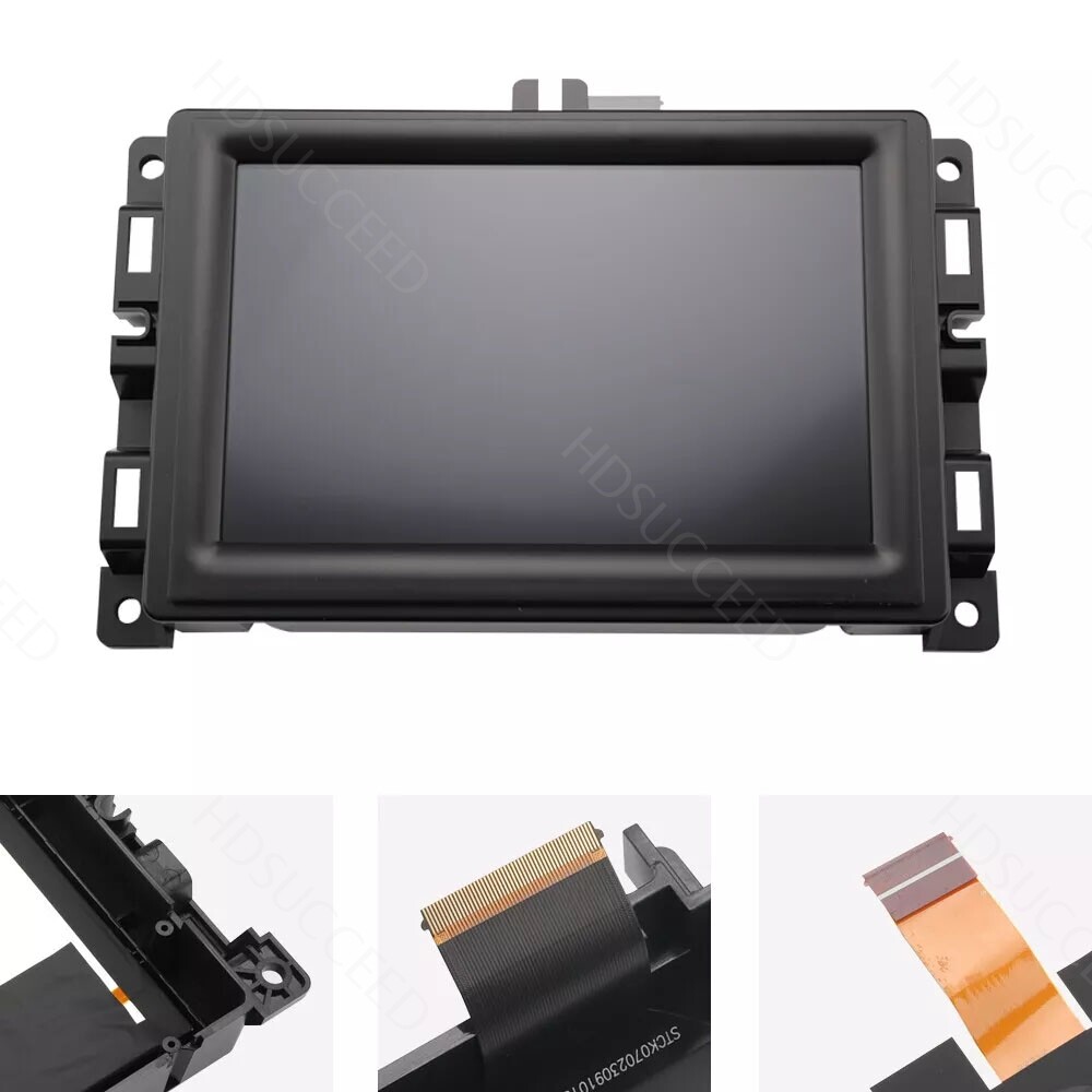 7" LCD Touch Screen w/ Frame For 2017-2020 Jeep Compass Radio Navigation Replace