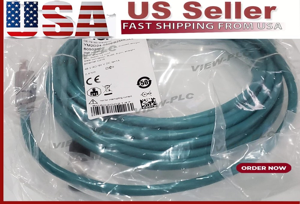 1pc NEW Replacement Network cable SICK YM2D24-050EB2MRJA4 6050200 5M