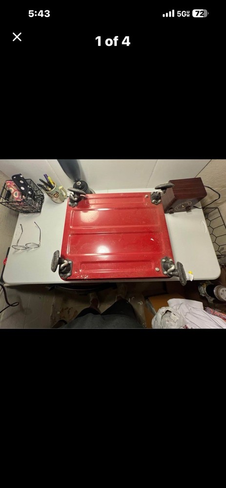 Vintage sitting Mechanics creeper