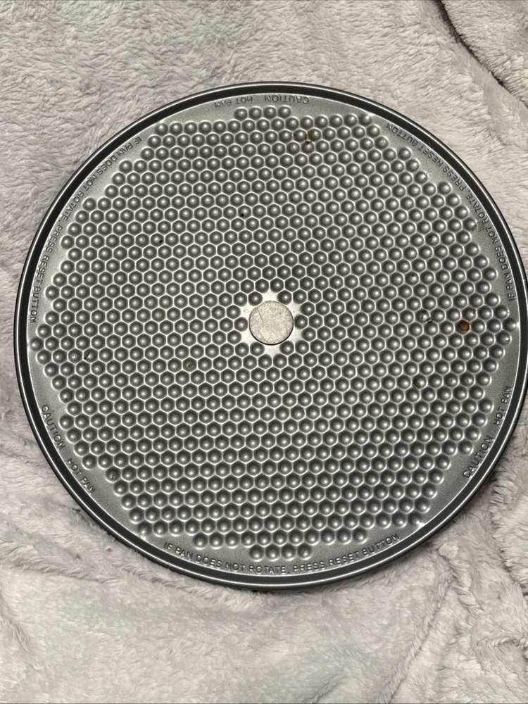 Presto Pizzazz Pan Plate Only for Rotating Pizza Oven Replacement PART accessory