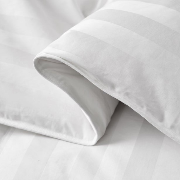 Hotel Grand White Down Comforter - 650 Fill Power Medium Warmth All Seasons TWIN