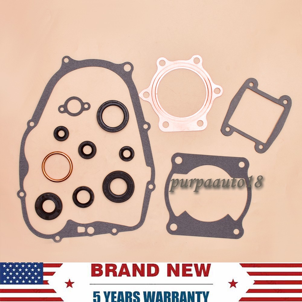 Complete Engine Gasket kit Set with Oil Seals For Yamaha Blaster 200 1988-2006