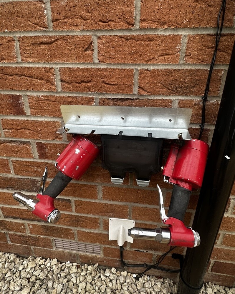 Air Tool Storage Tidy Holder Wall Van Car Bench Mounted.