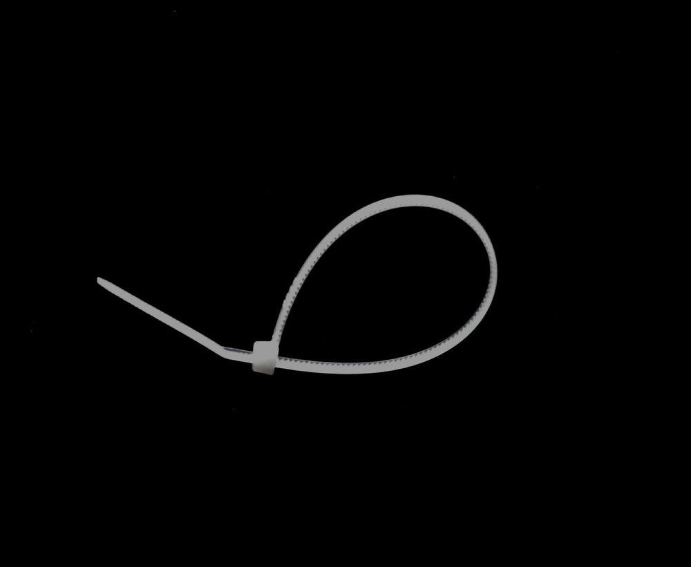 Cable Ties 8" Zip Standard Nylon 100PC 18LBS Zip Ties