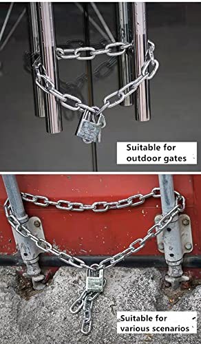 Security Chain Lock,Bike Chain Lock, Premium Case-Hardened Security Chain