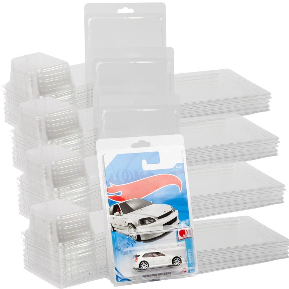 Plastic Protector Case Compatible with Hot Wheels Mainline Series Two Part Di...