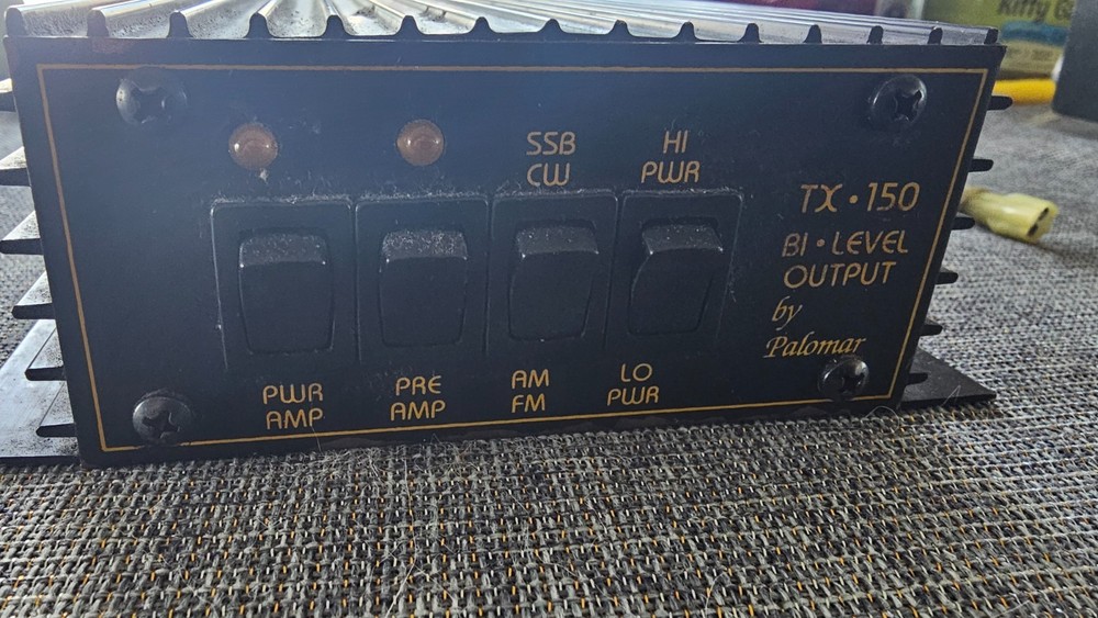 Palomar TX-150 Solid State, Tested Powers ON, As Is