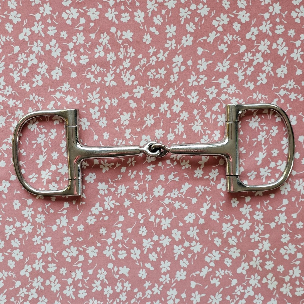 Metalab Robart Pinchless 5" D Ring Snaffle Horse Bit