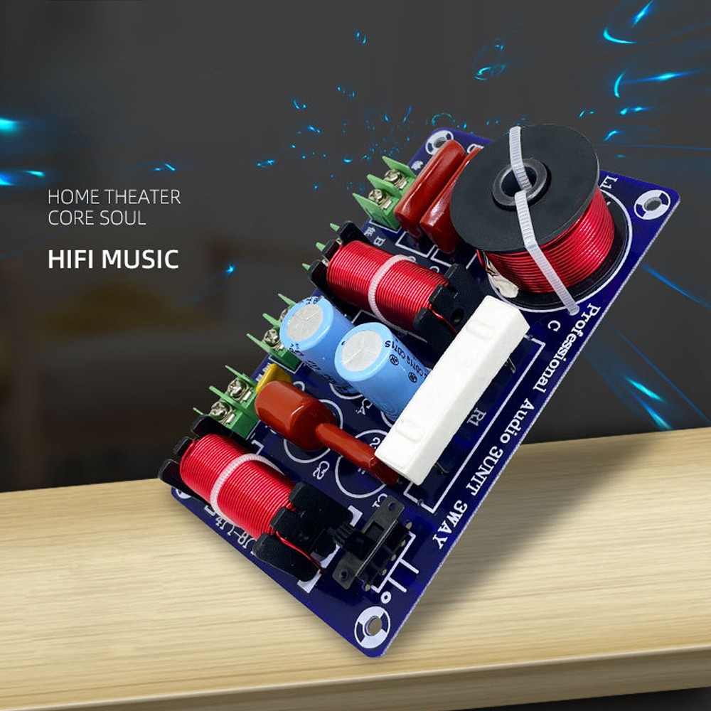 5200Hz-5500Hz Adjustable Speaker Audio CrossoverFilter 2 Way Frequency Divider