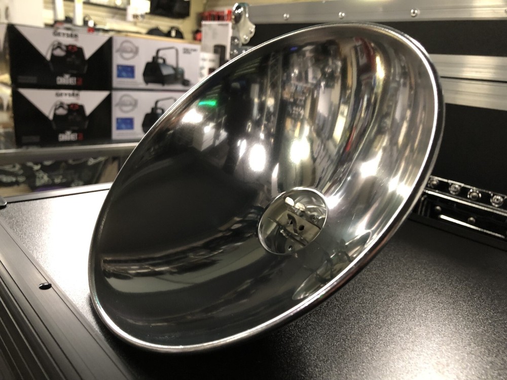 DTS Silver Chrome Dish Reflector for PAR64 Lights