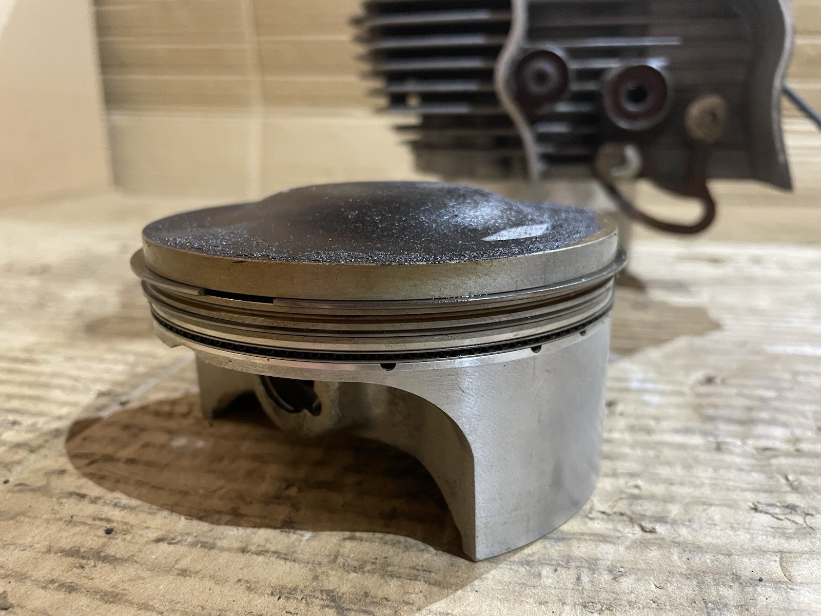 Ducati Monster 1100 Rear Cylinder Barrel & Piston 2010 2011 Genuine Low Miles