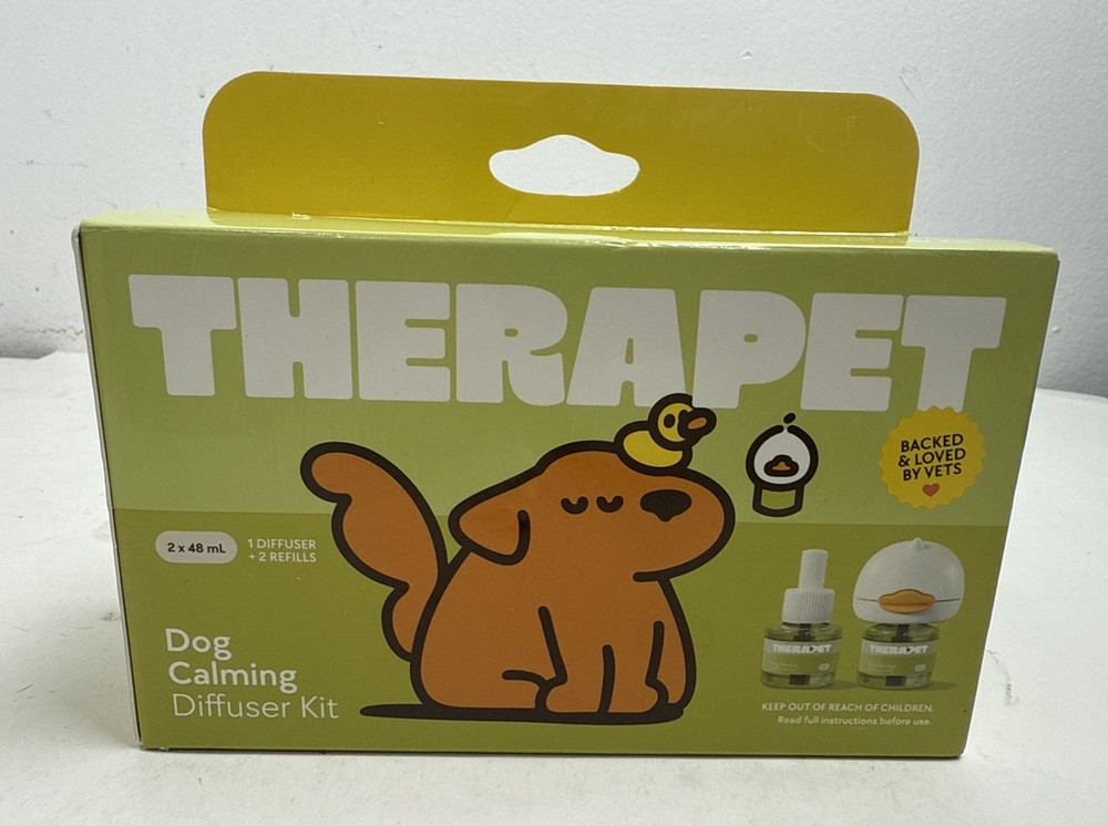 Therapet Dog Calming Diffuser - Pheromone Anxiety Aid 60-Day Refill