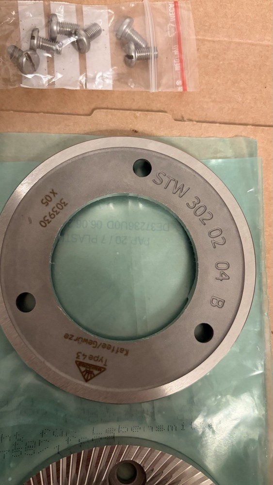 2 PCS Type 43 Coffee Burrs EK 43 STW3020204B
