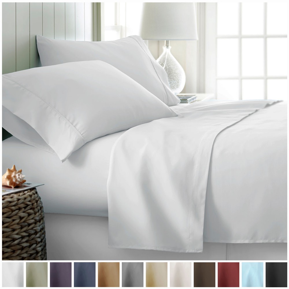 Royal Bliss Softest-Coolest-Deep Pockets-Elasticized-6PC Sheets Set King Size