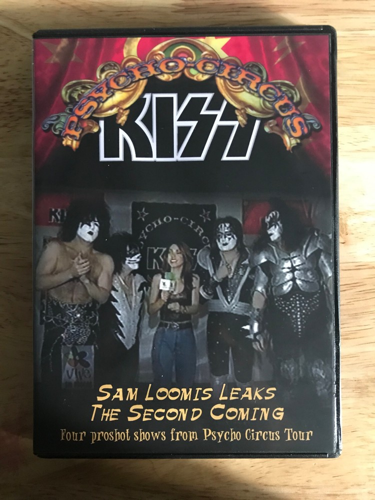 KISS - The New Sam Loomis Leaks: Four from Phsycho Circus 4-DVD Box Set