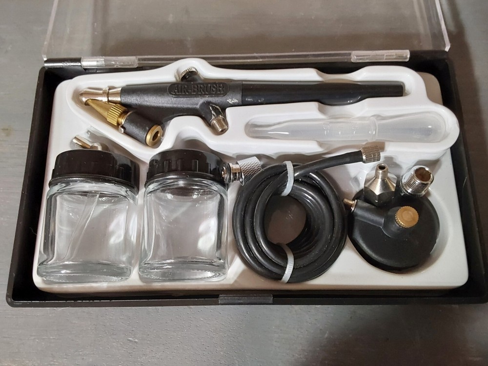 Master Airbrush Model E91 Airbrush Set Master Single-Action External Mix Siphon