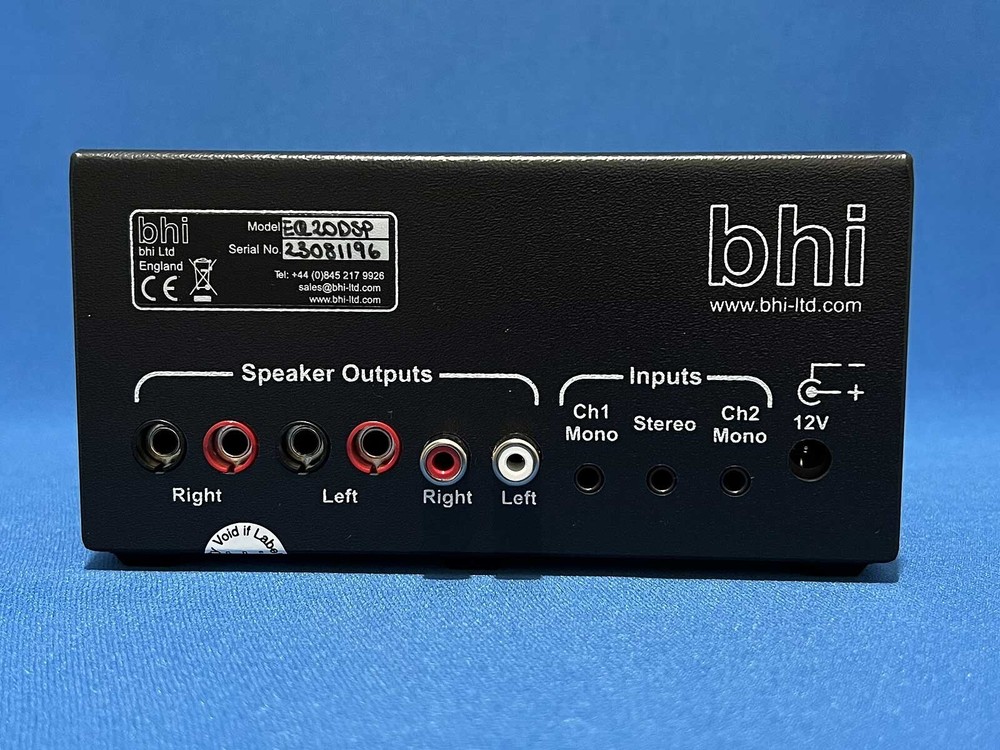 EQ20B-DSP 20W DSP noise cancelling unit with parametric equalisation & Bluetooth