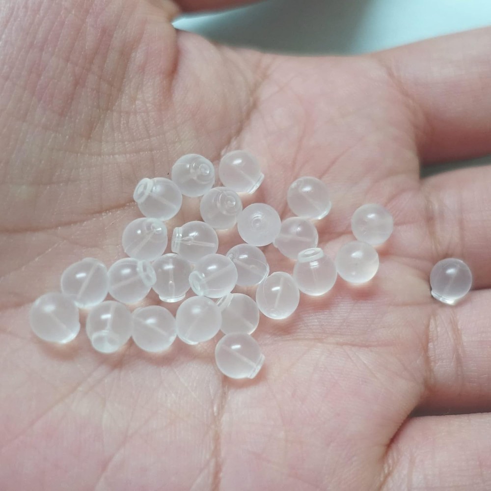 Comfortable & Secure Earring Backs in 30 Pack - Perfect for Sensitive Ears