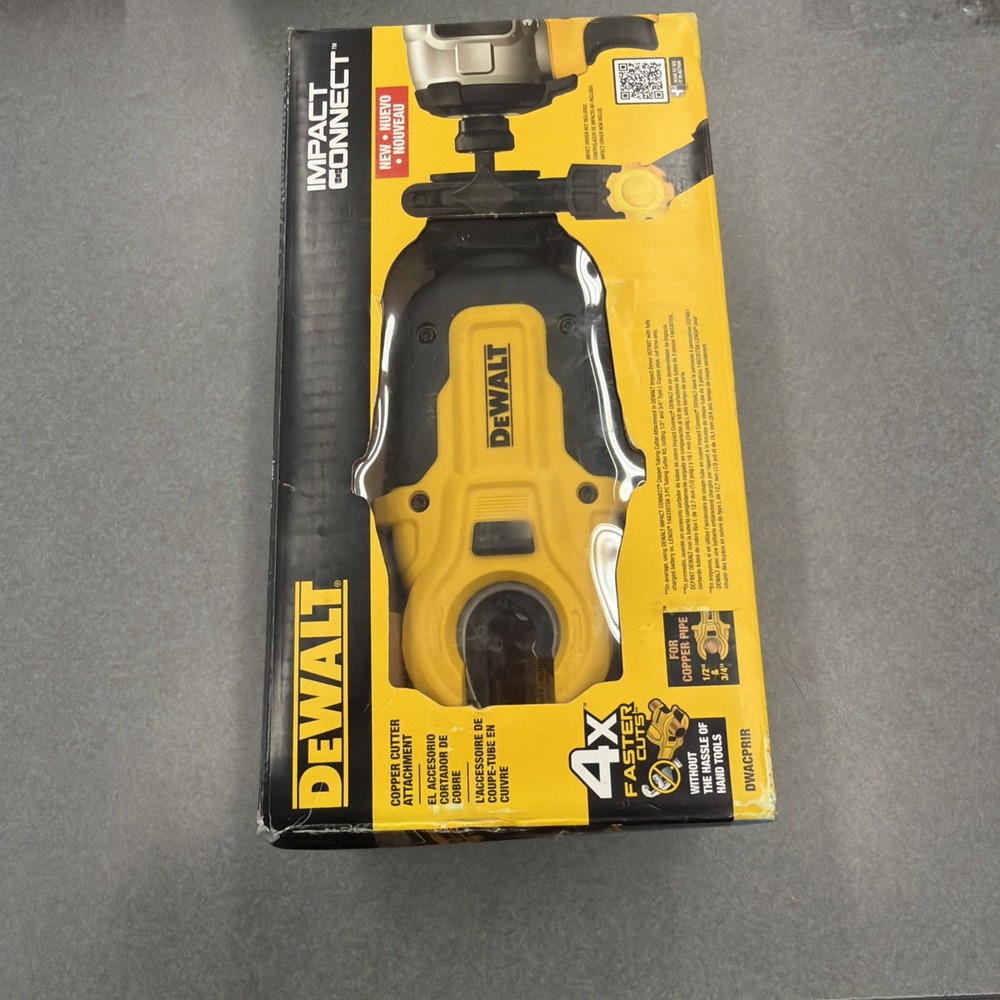 DEWALT IMPACT CONNECT Copper Pipe Cutter Attachment - DWACPRIR