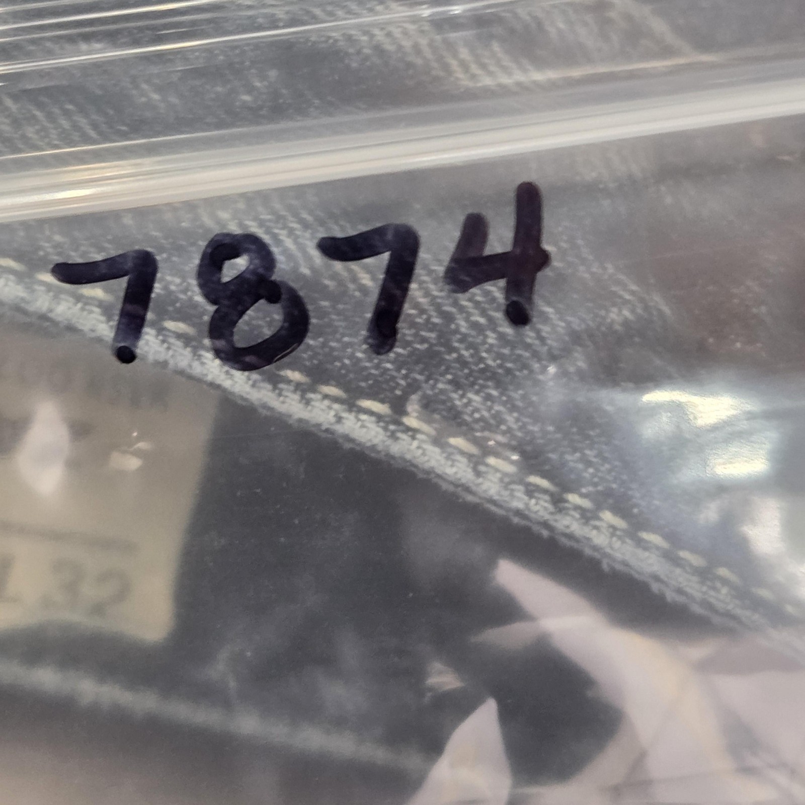 Diesel Zathan Jeans Mens 30x32 Blue Bootcut Made Italy 0071S