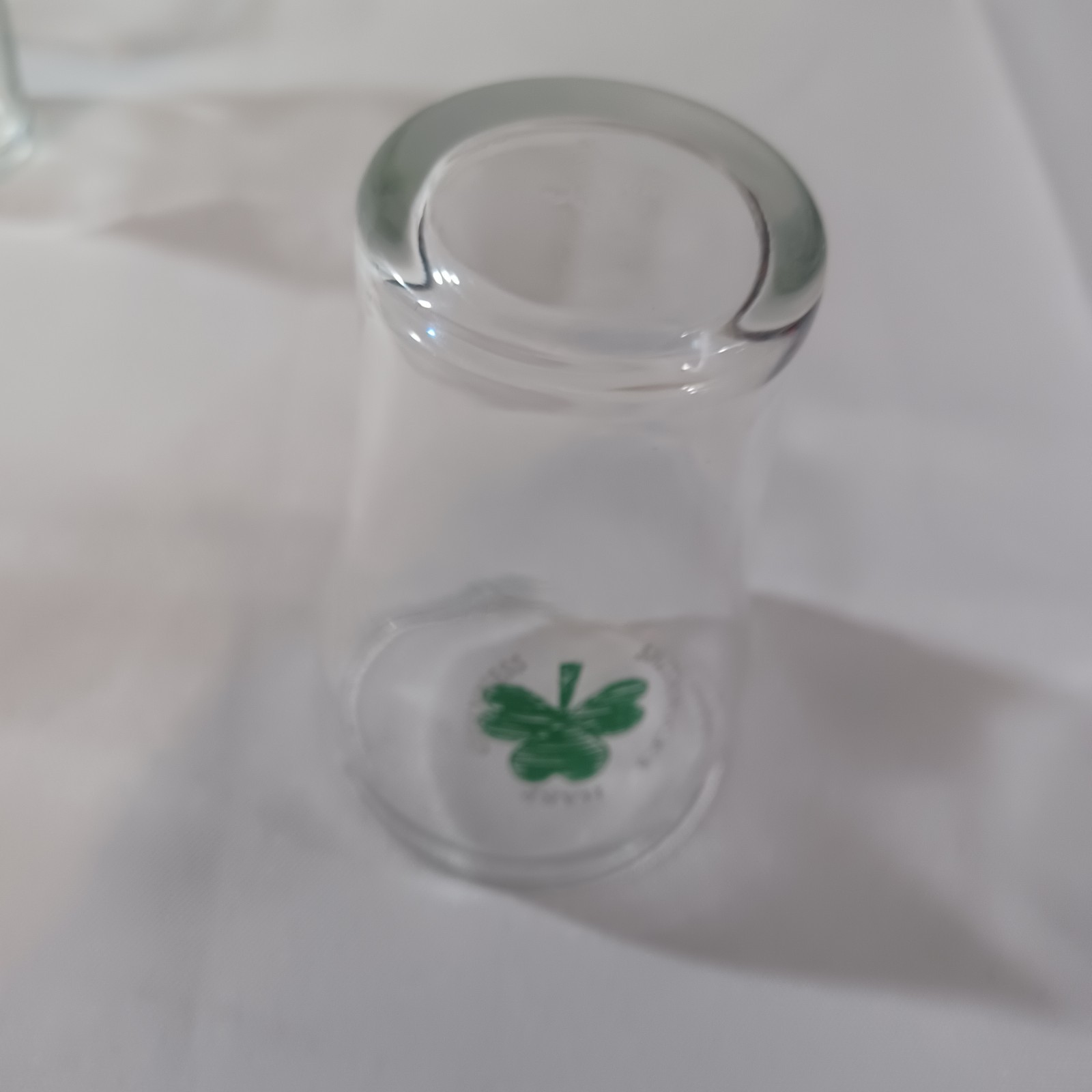 Smithwick's Harp Guinness Tasting Mini Pint Glasses Shamrock 4" Set Of 4