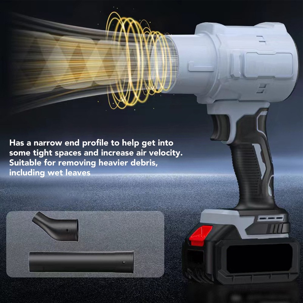 Leaf Blower Nozzles ABS Flat End Handheld Car Drying Nozzle Attachments