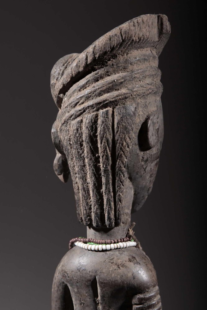 Mask African Statue Baoulé 2491