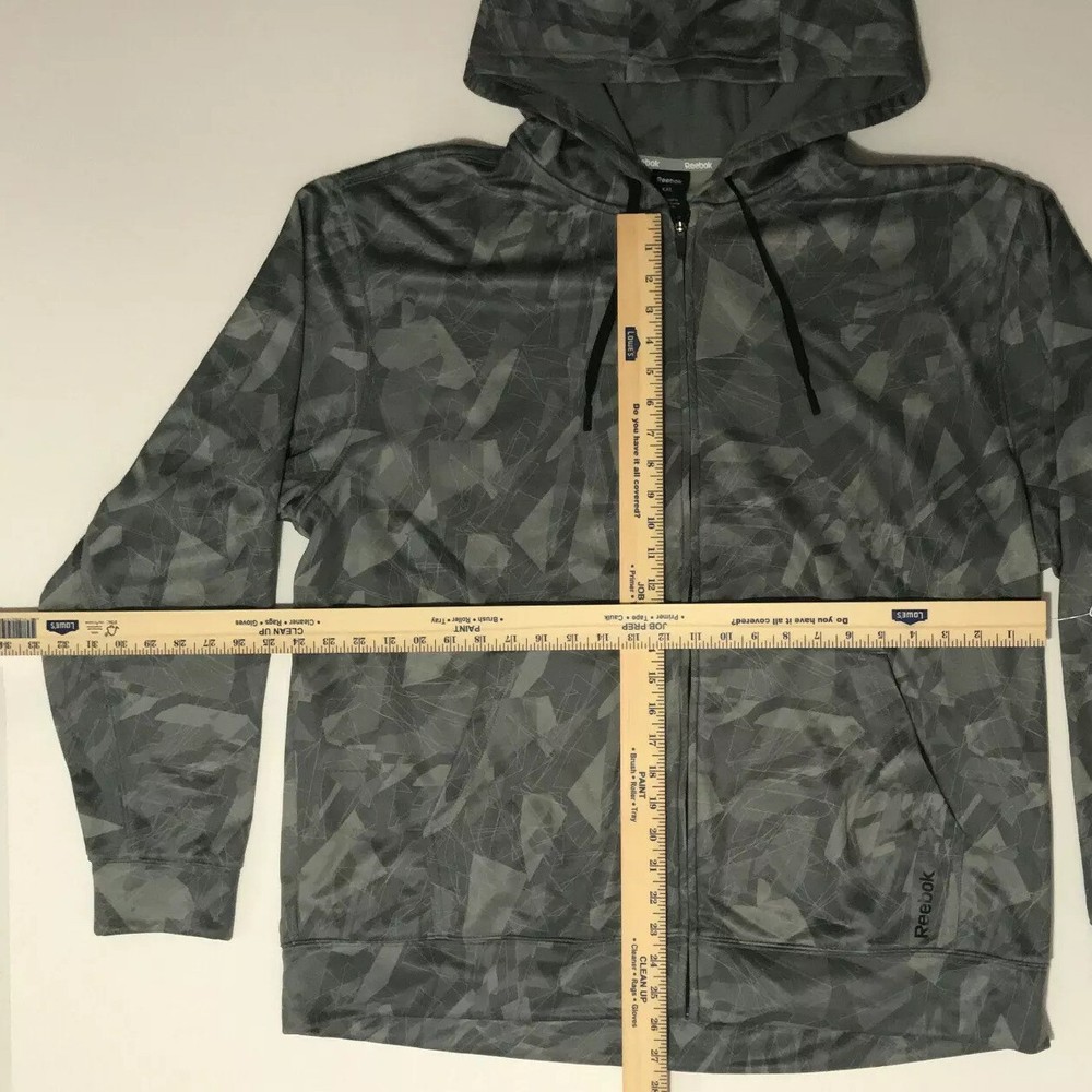 Reebok Jacket PlayWarm Grey 2XL MSRP $60.00